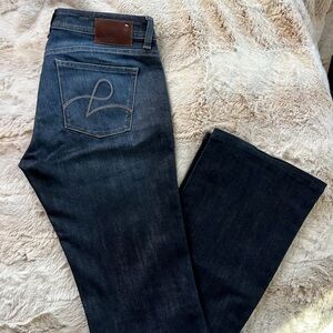 DL1961 Dark Indigo Milano Boot Cut Jeans Excellent Condition!